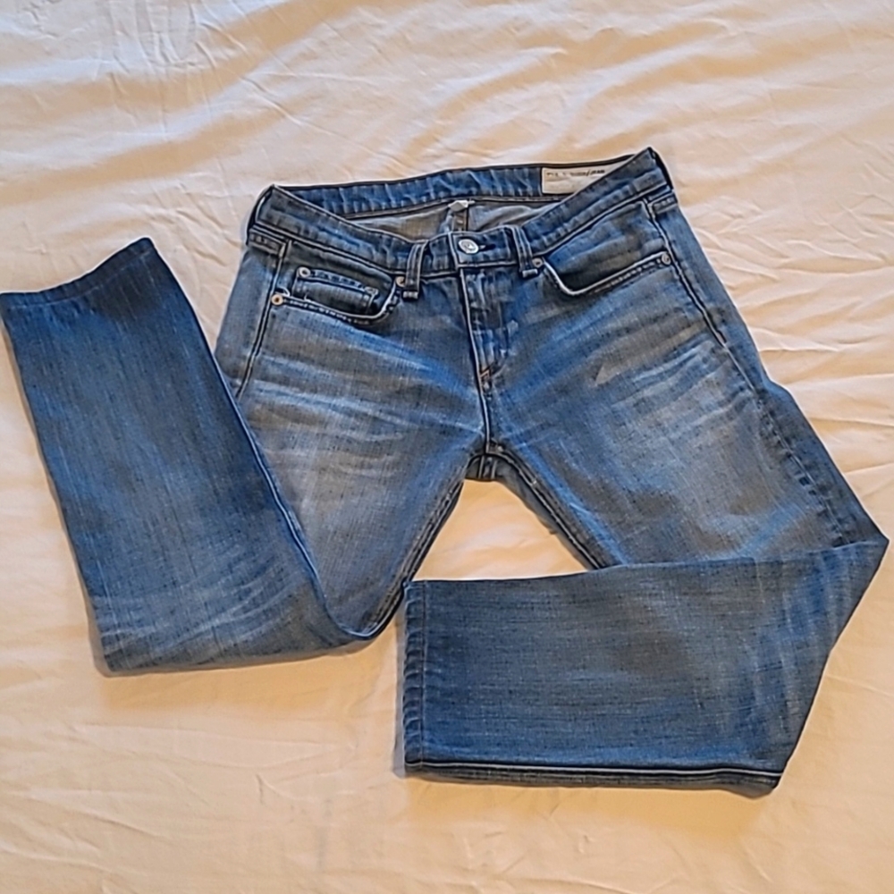 Rag & Bone The Dre slim straight jean sz 25 style W1590K880 Bradford medium wash